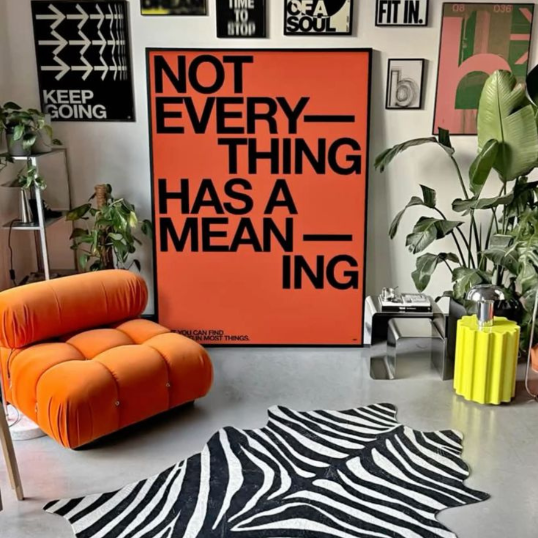 Not everything has a meaning Digital Art Poster