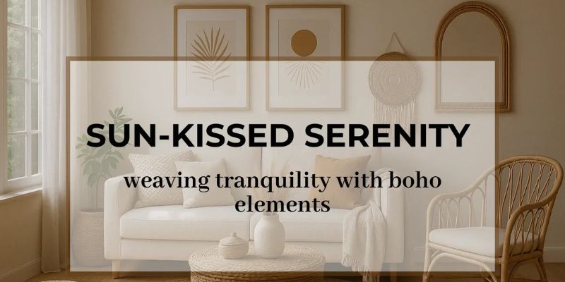 Weaving Tranquility with Boho Elements