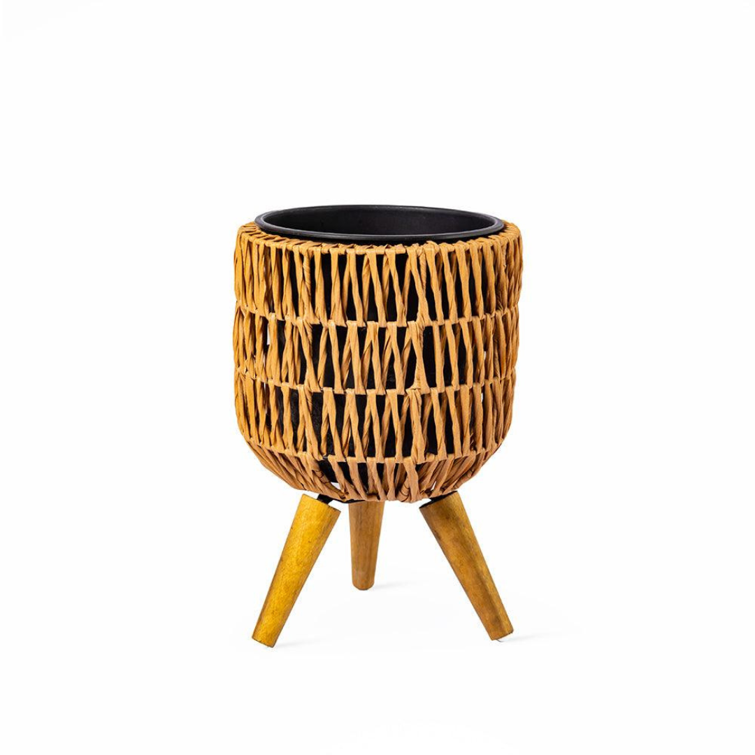 Bohemia Sunshine Cane Planter (Copy) - Bare Boho Living