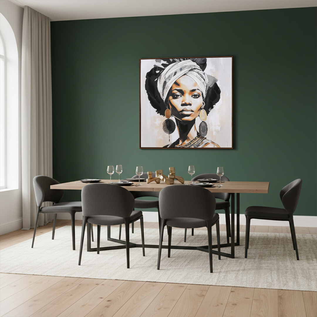 Auric Grace Handmade Textured Wall Painting