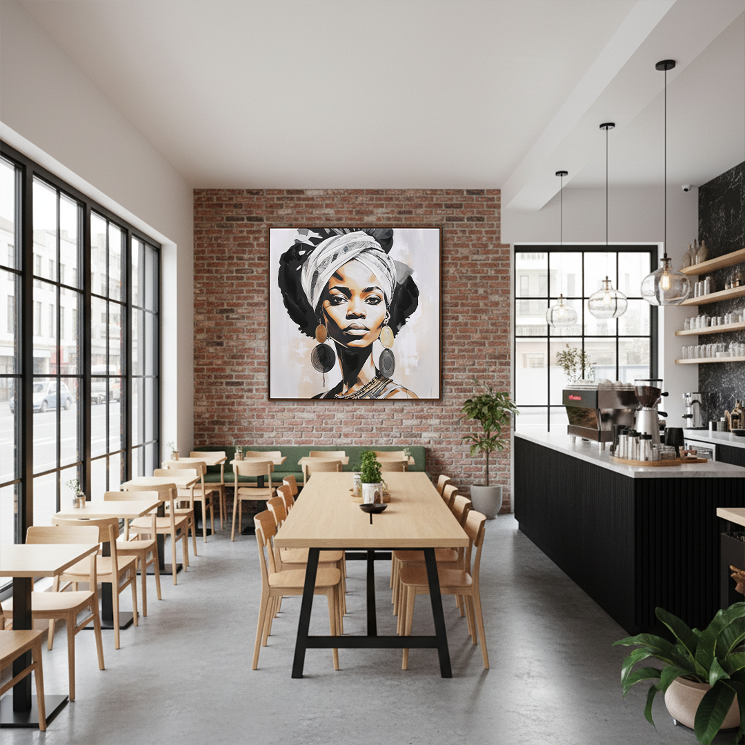 Auric Grace Handmade Textured Wall Painting