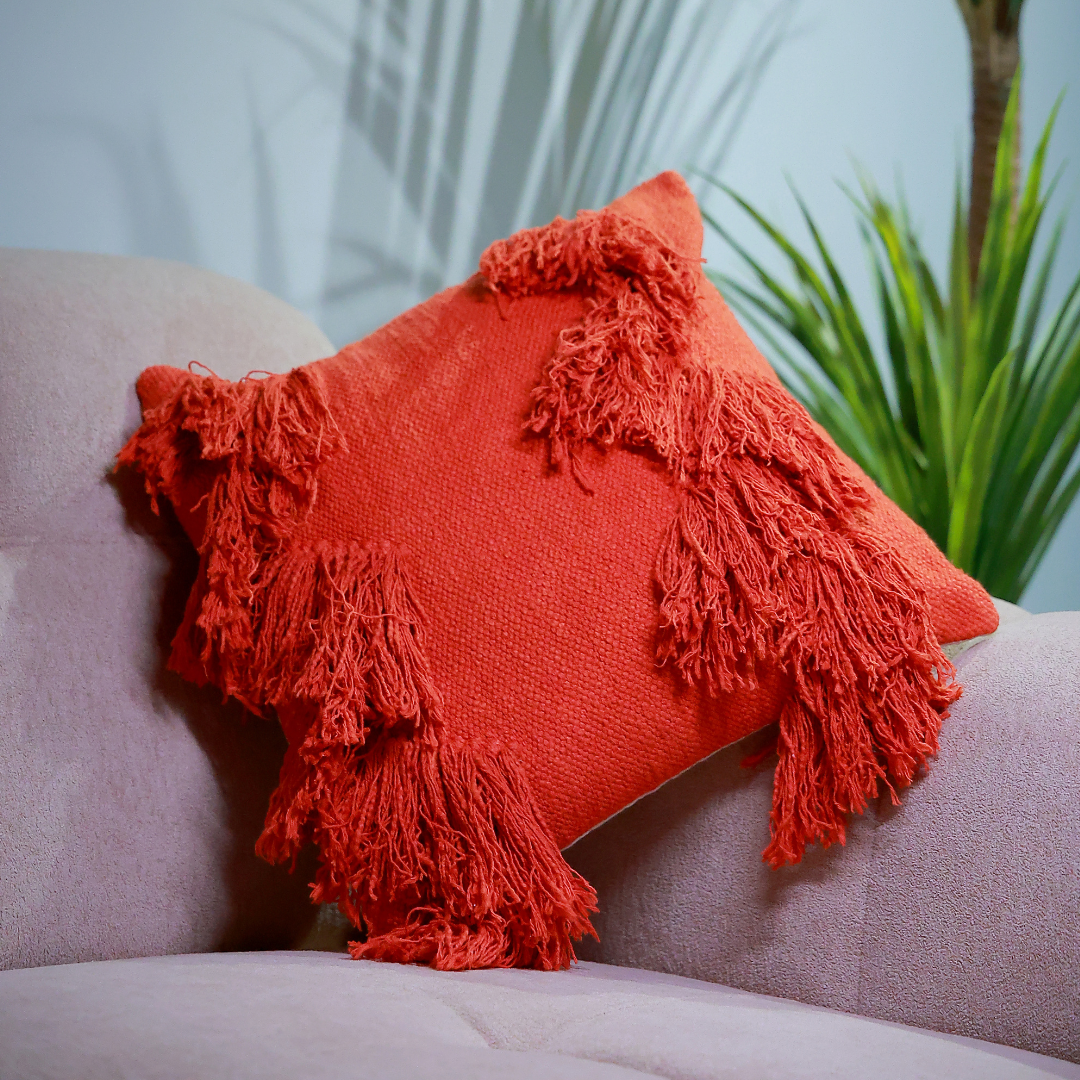 Tassels Cushion Cover - Bare Boho Living