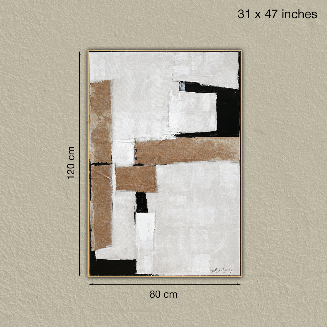 Lumine Handmade Textured Wall Painting