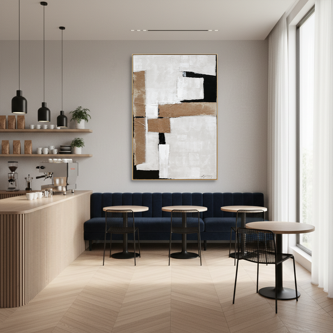 Lumine Handmade Textured Wall Painting