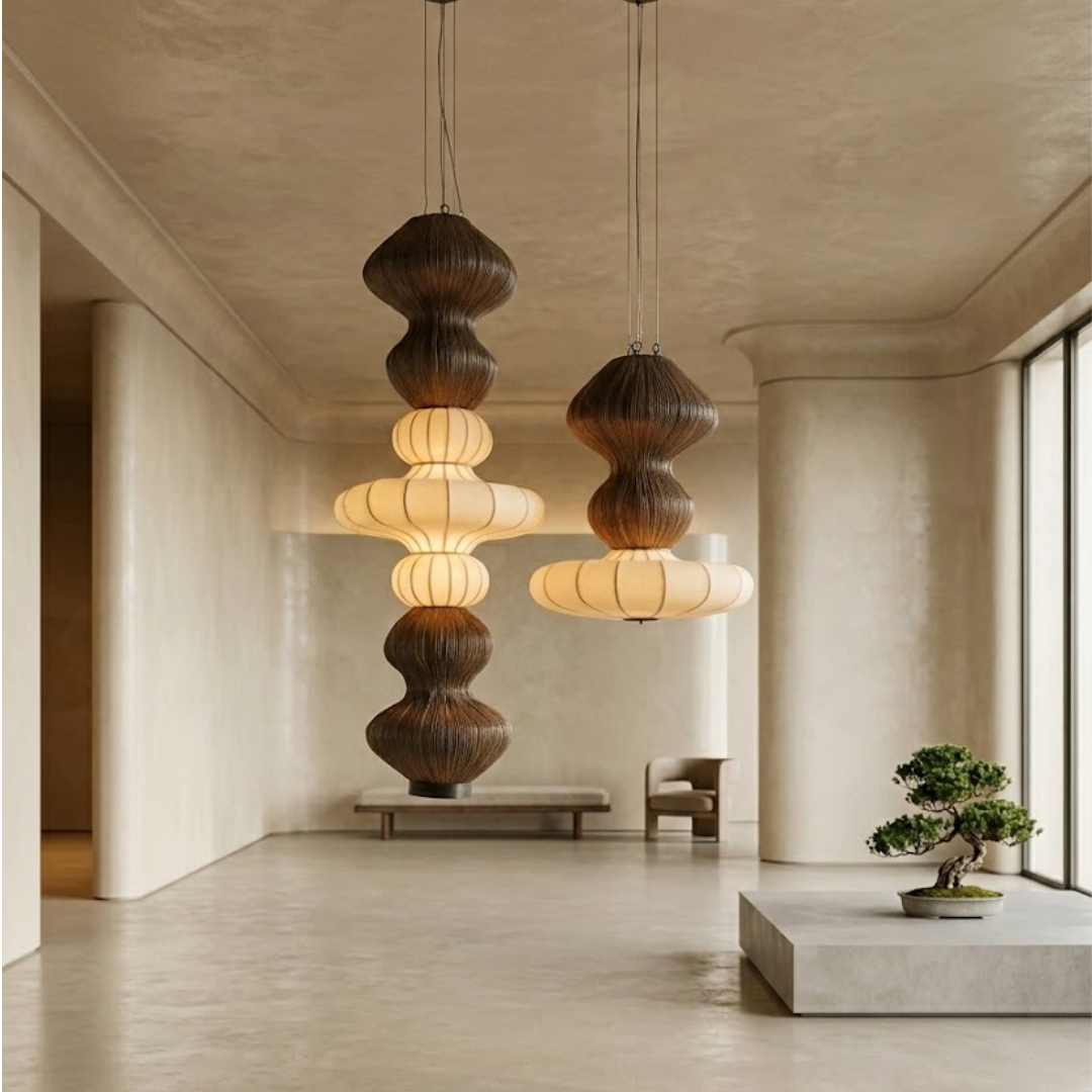 Solara Woven Globe Pendant