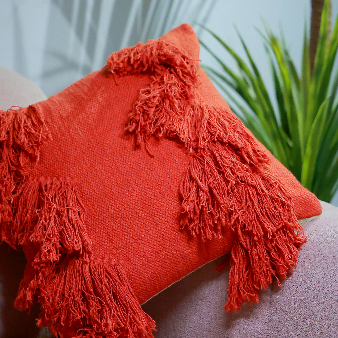 Tassels Cushion Cover - Bare Boho Living