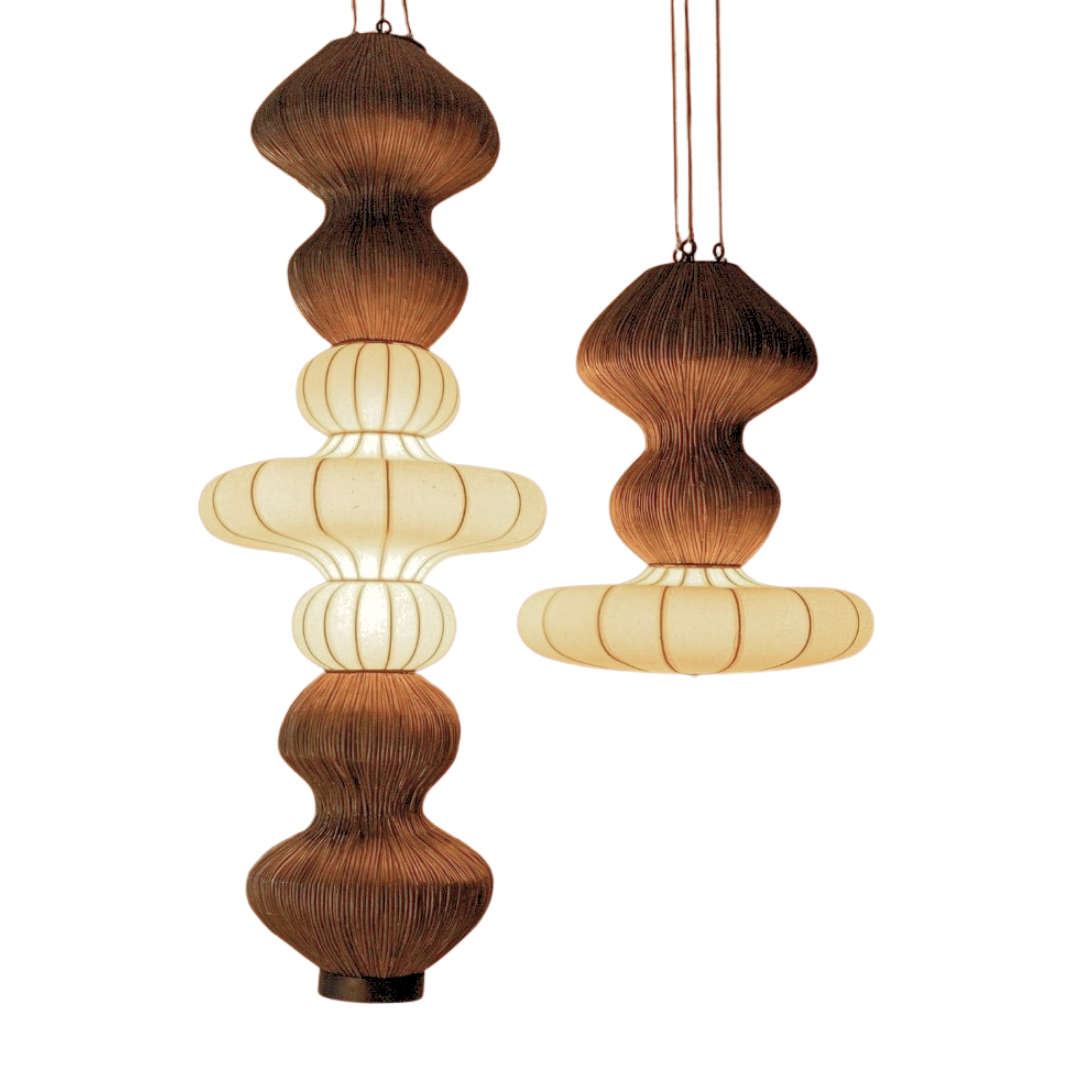 Solara Woven Globe Pendant