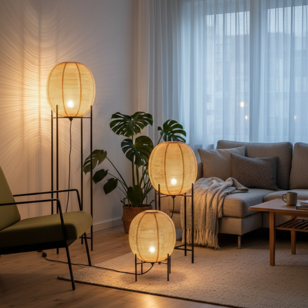 Modern Orb Floor Lamp
