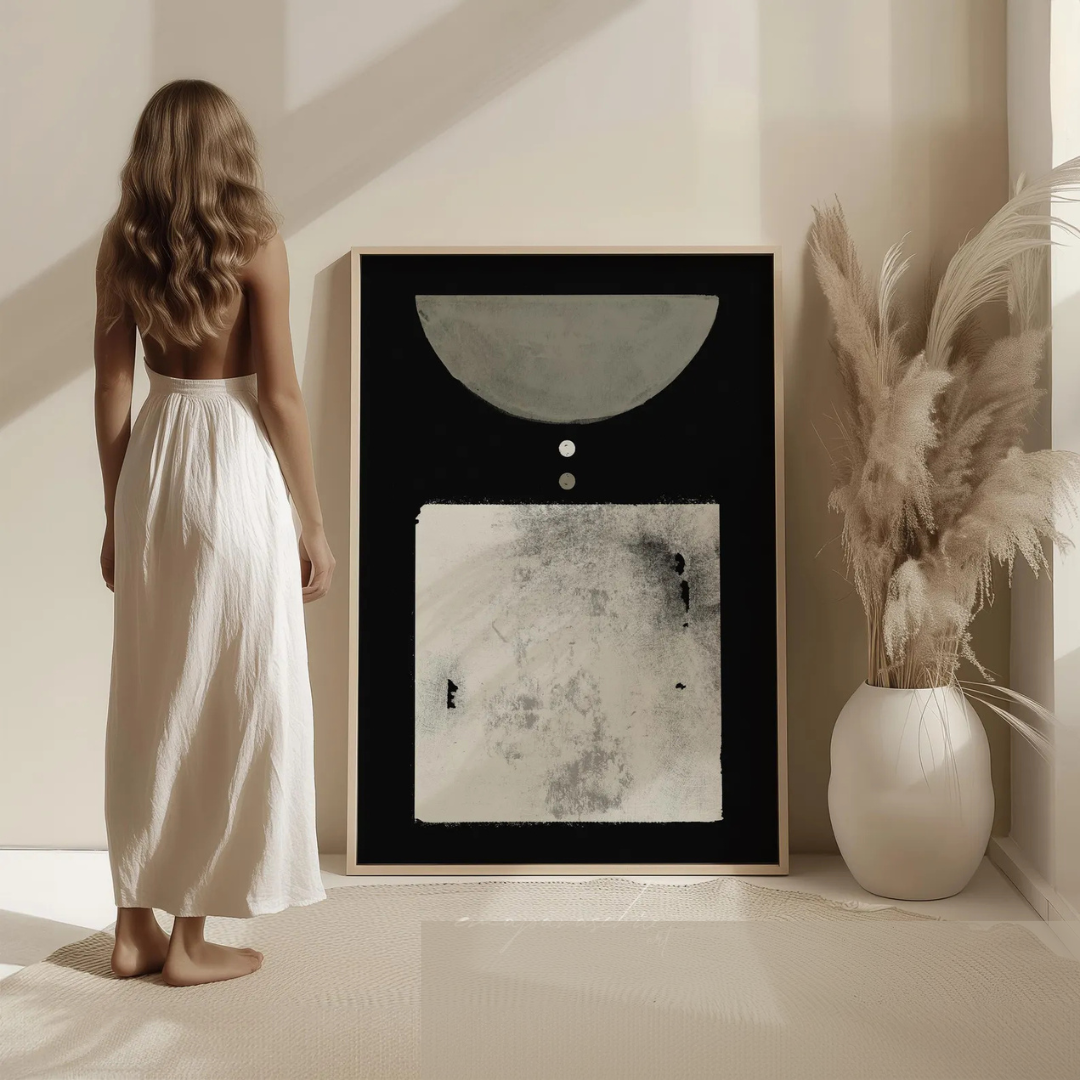 Midnight Couture Handmade & Digital Wall Painting