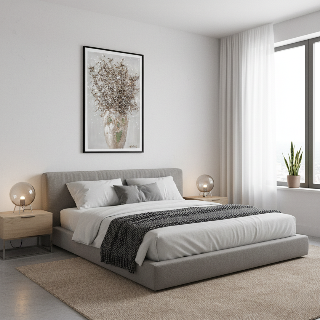 Auric Edge Handmade Textured Wall Painting