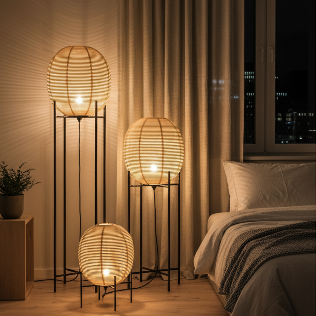 Modern Orb Floor Lamp