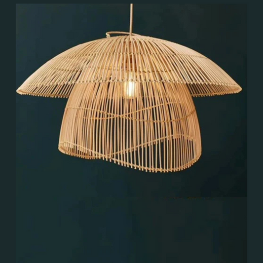 Serene Rattan Lamp - Bare Boho Living