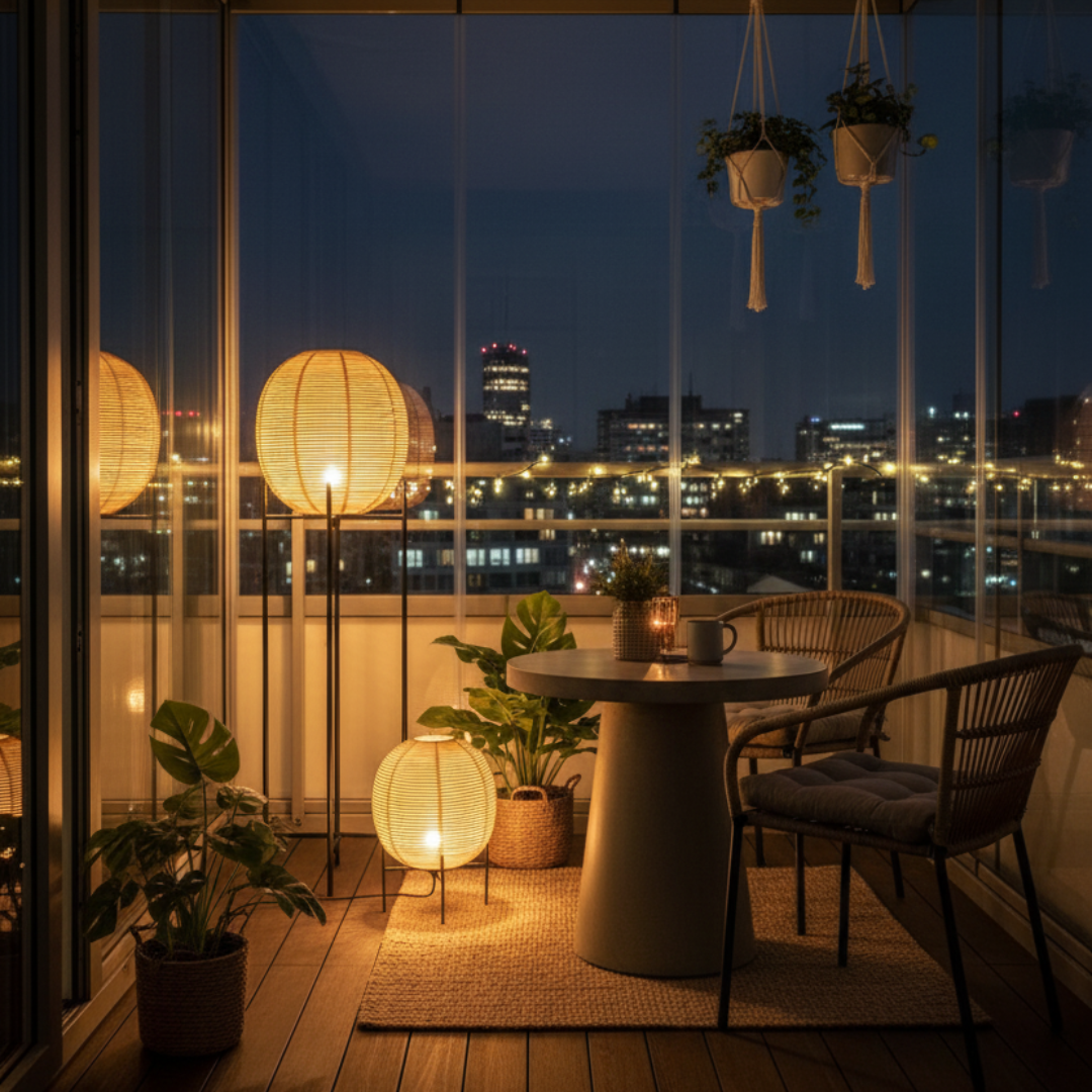 Modern Orb Floor Lamp