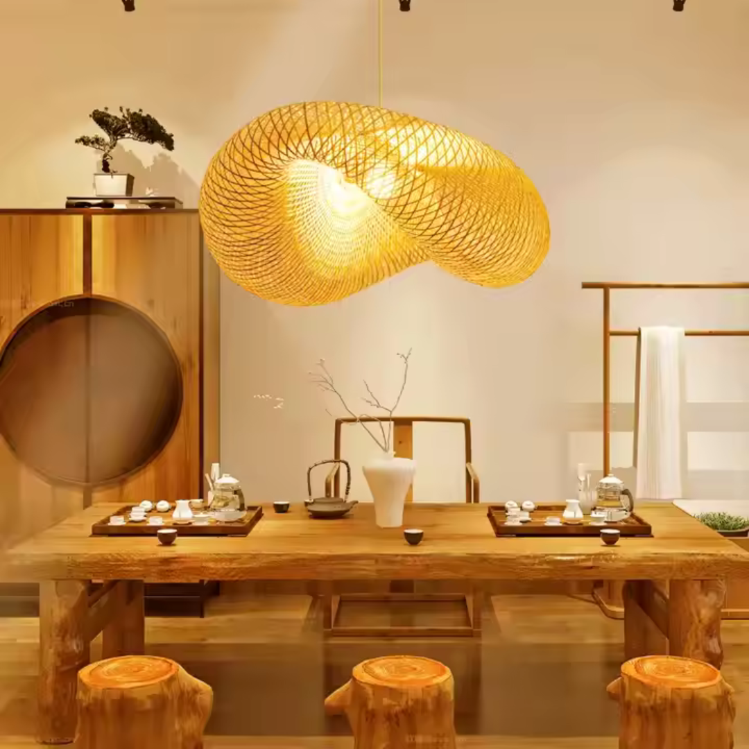 Serene Rattan Lamp (Copy) - Bare Boho Living