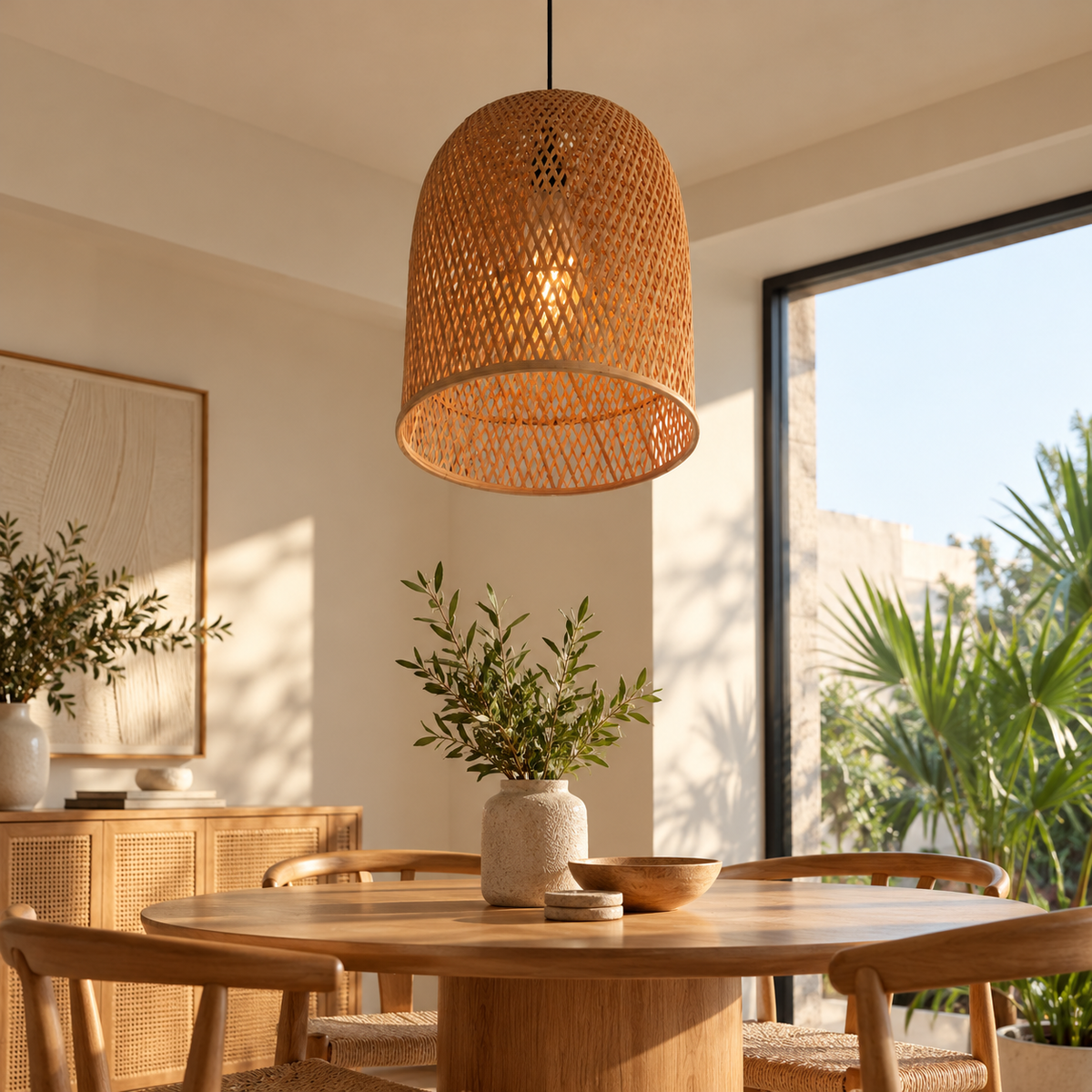 Aranya Woven Pendant Lamp