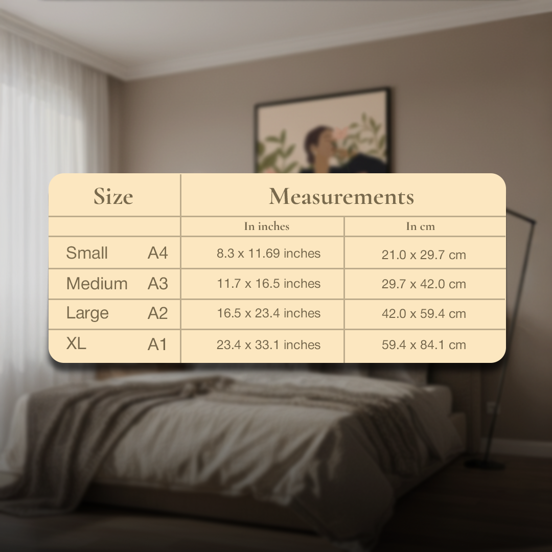 Flora Veil Digital Wall Painting