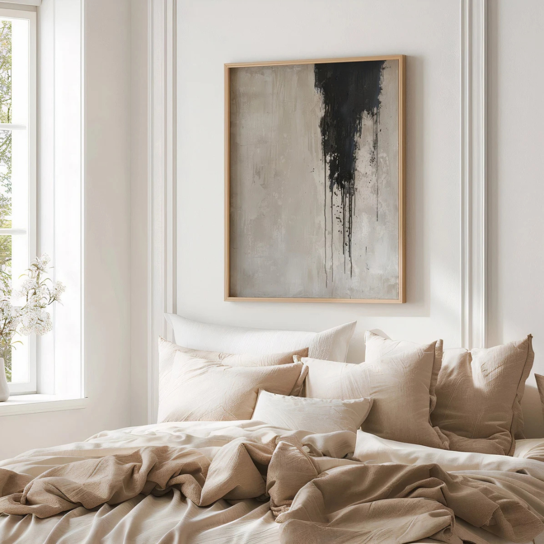 Wabi Sabi Abstract Digital Wall Painting