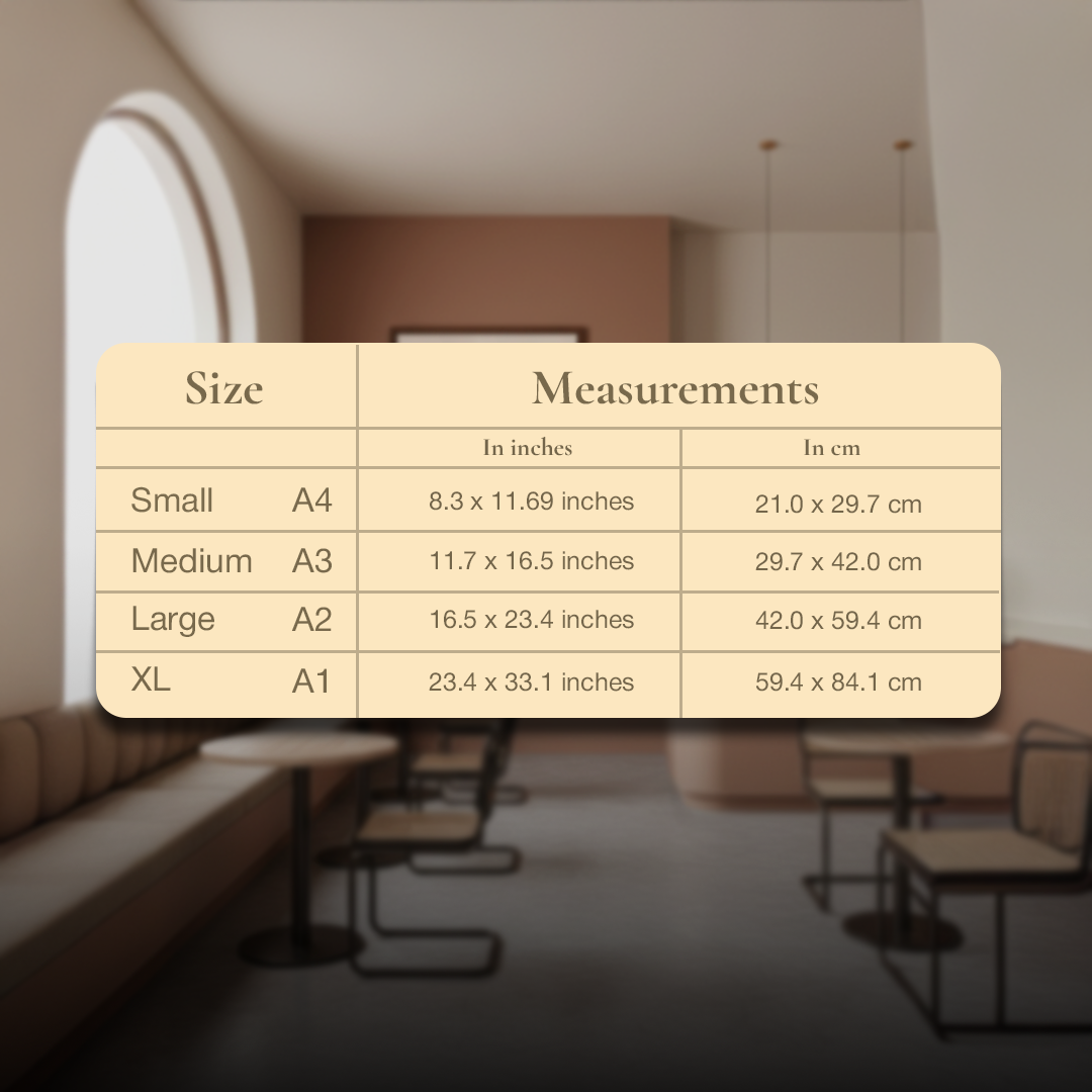 Terrace Escape Digital Wall Painting