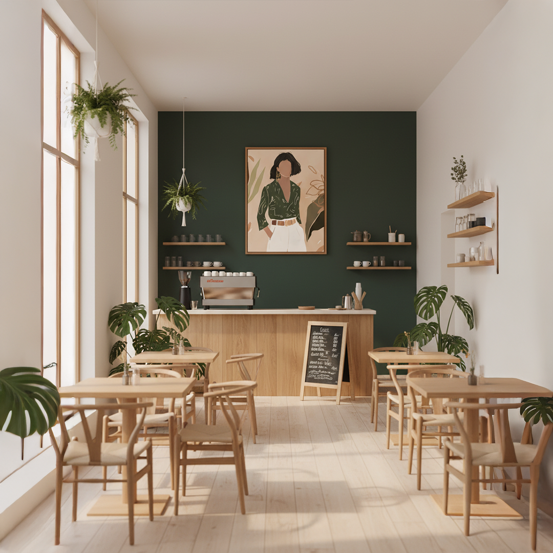 The Vogue Muse Digital Wall Painting