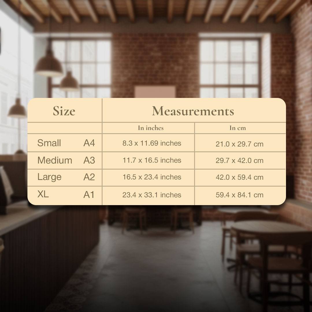 Golden Hour Digital Wall Painting