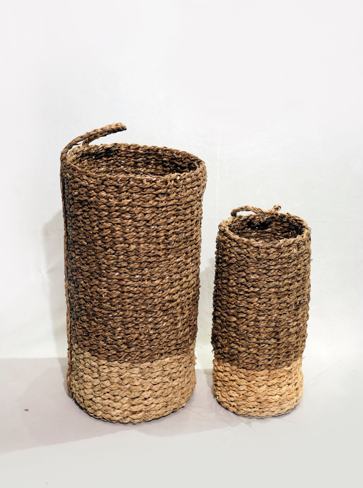 Eco-Chic Seagrass Basket (set of 2) - Bare Boho Living