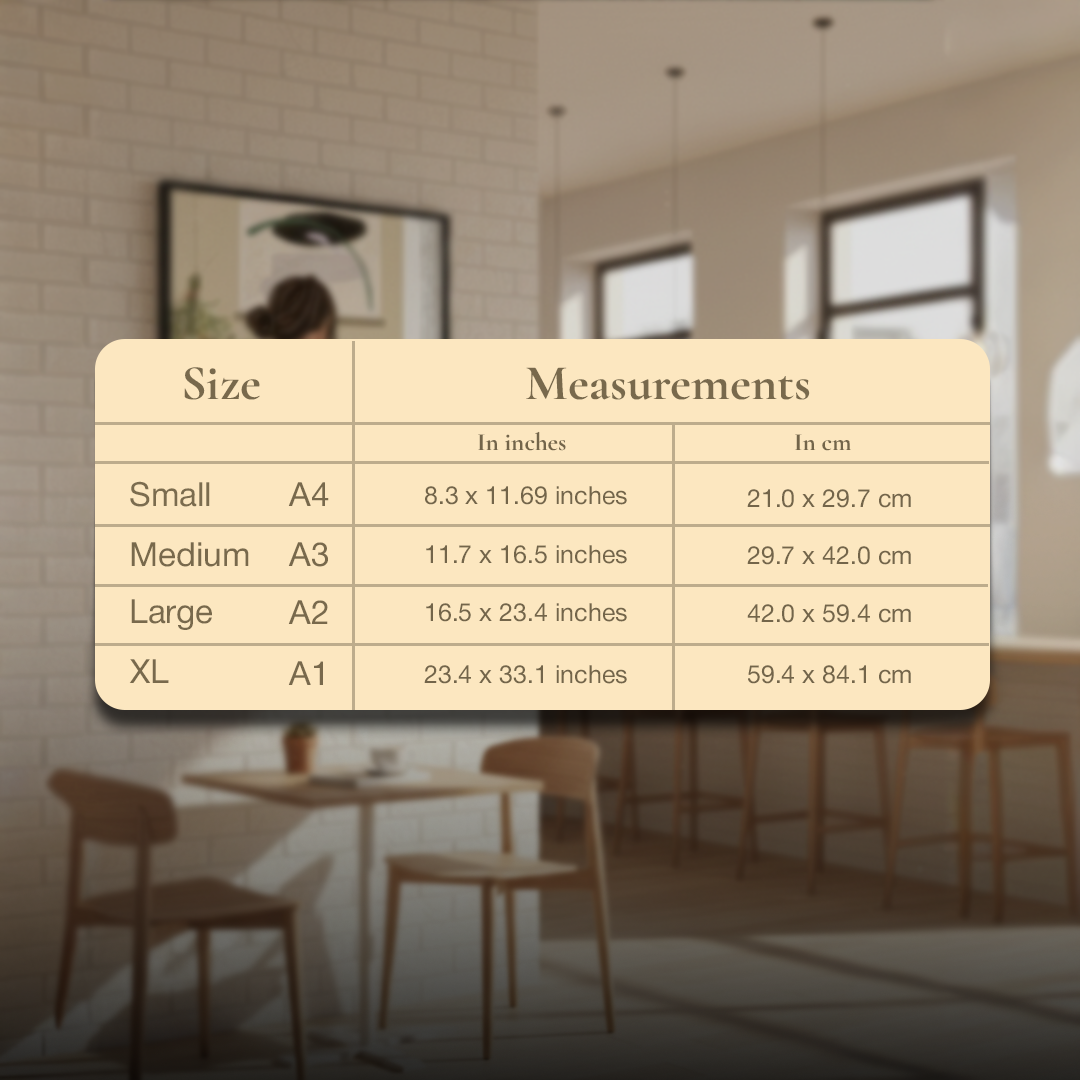 Window View Digital Wall Painting