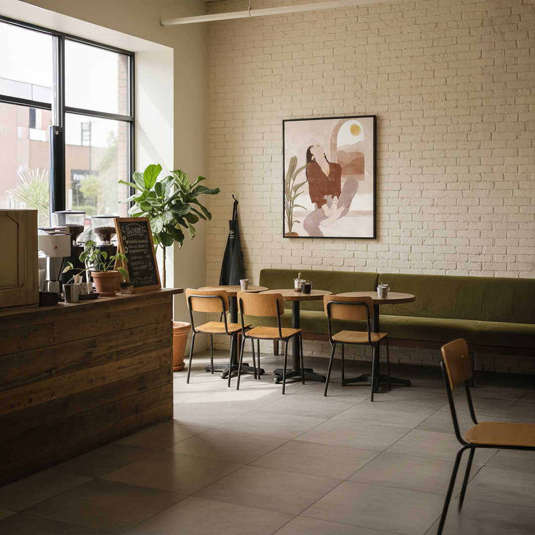 Sun Salutation Digital Wall Painting