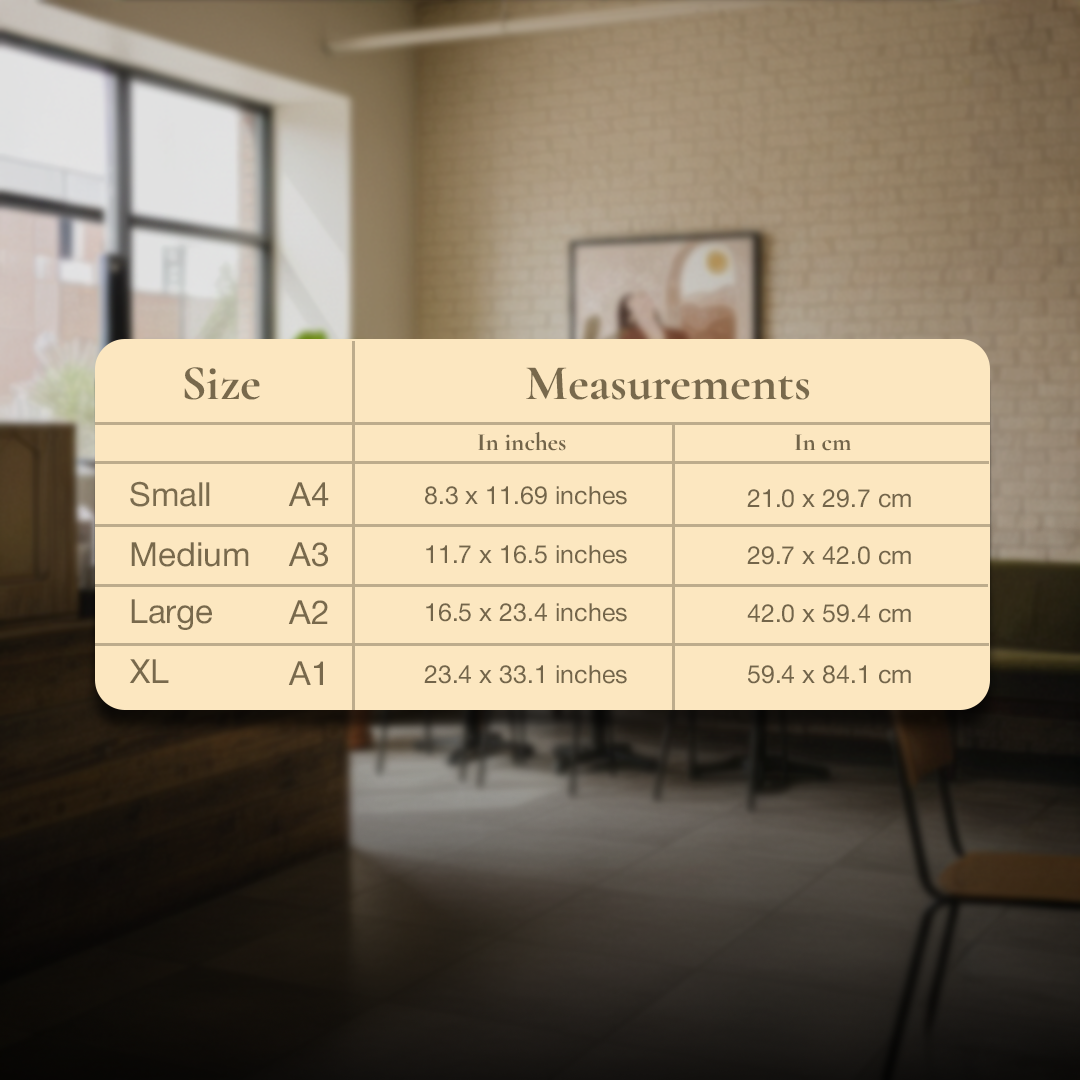 Sun Salutation Digital Wall Painting