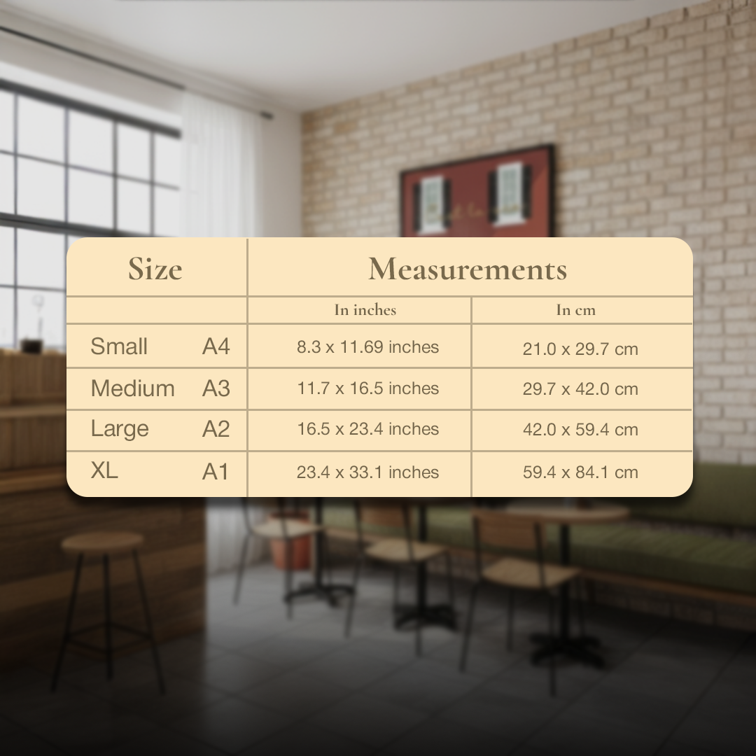 C’est la Vie Digital Wall Painting