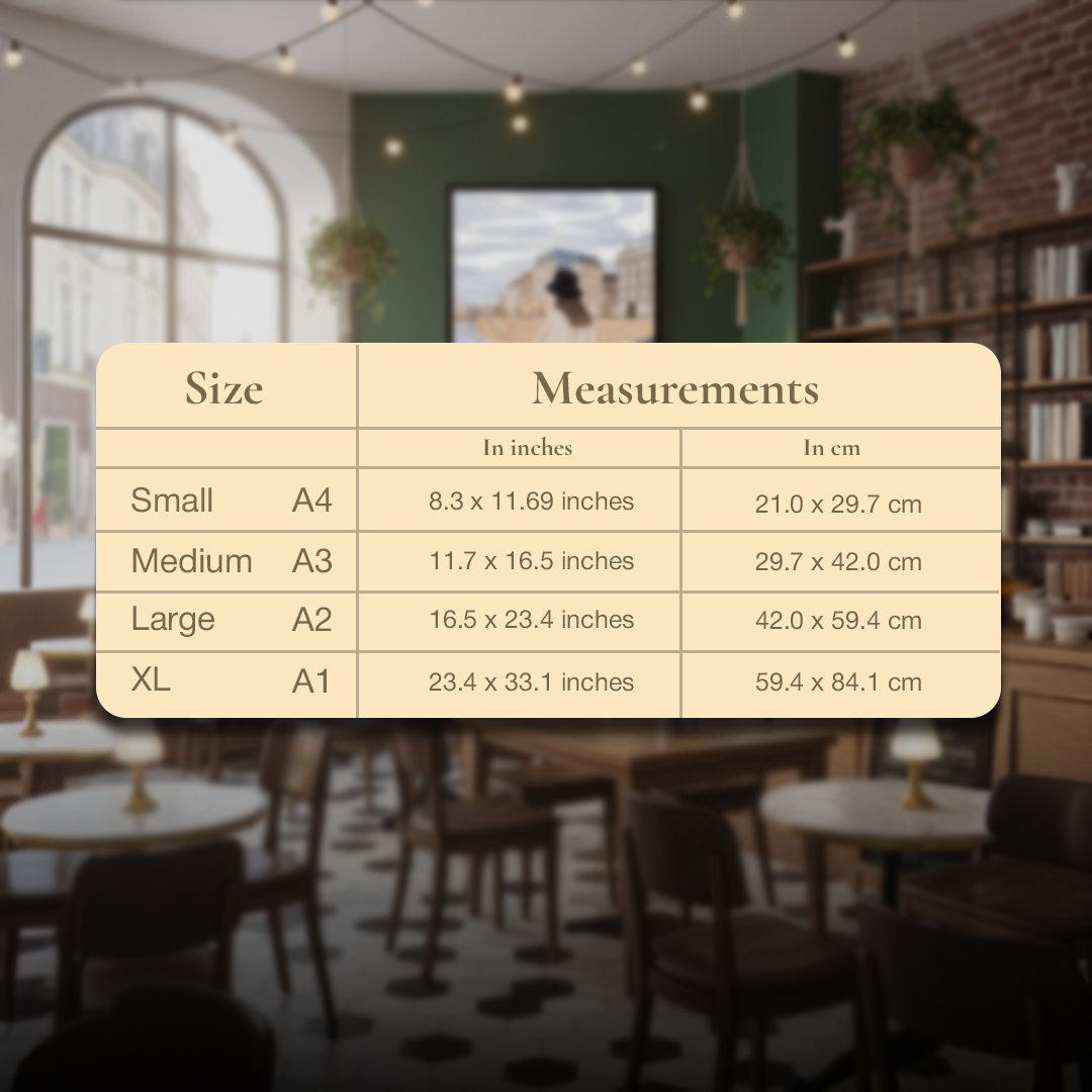 The Canal Muse Digital Wall Painting