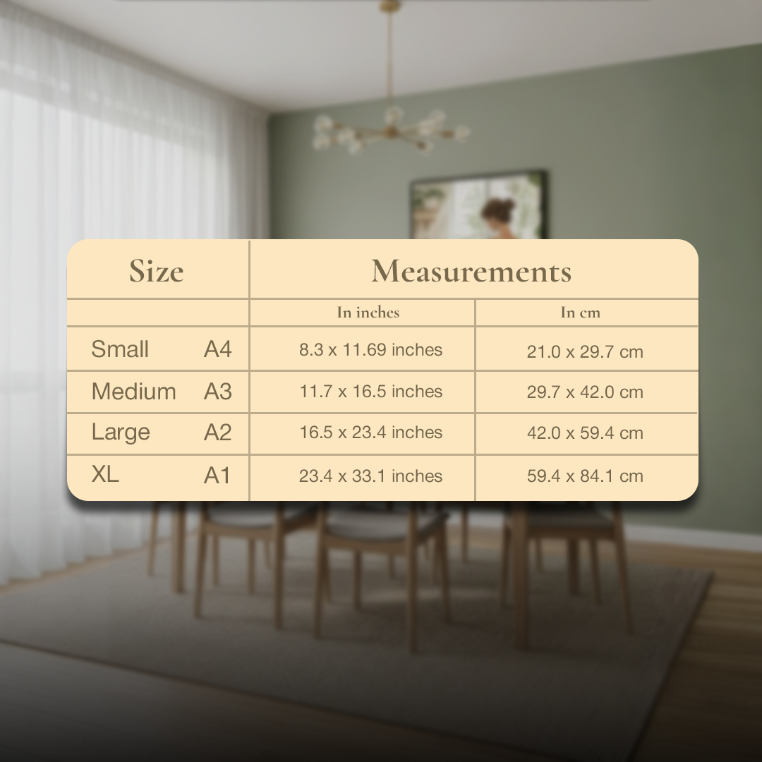 Kitchen Garden Bliss Digital Wall Painting