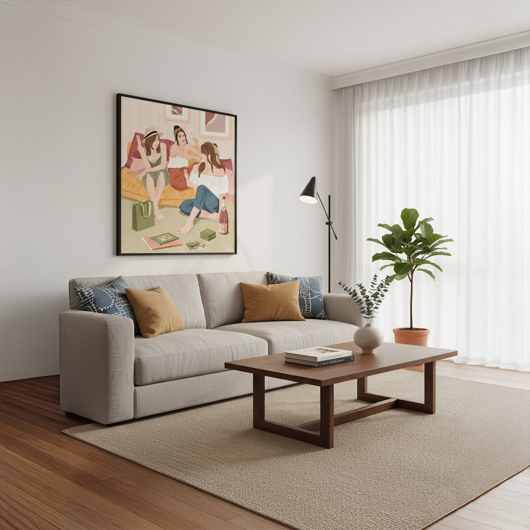 Girls’ Day In Digital Wall Painting