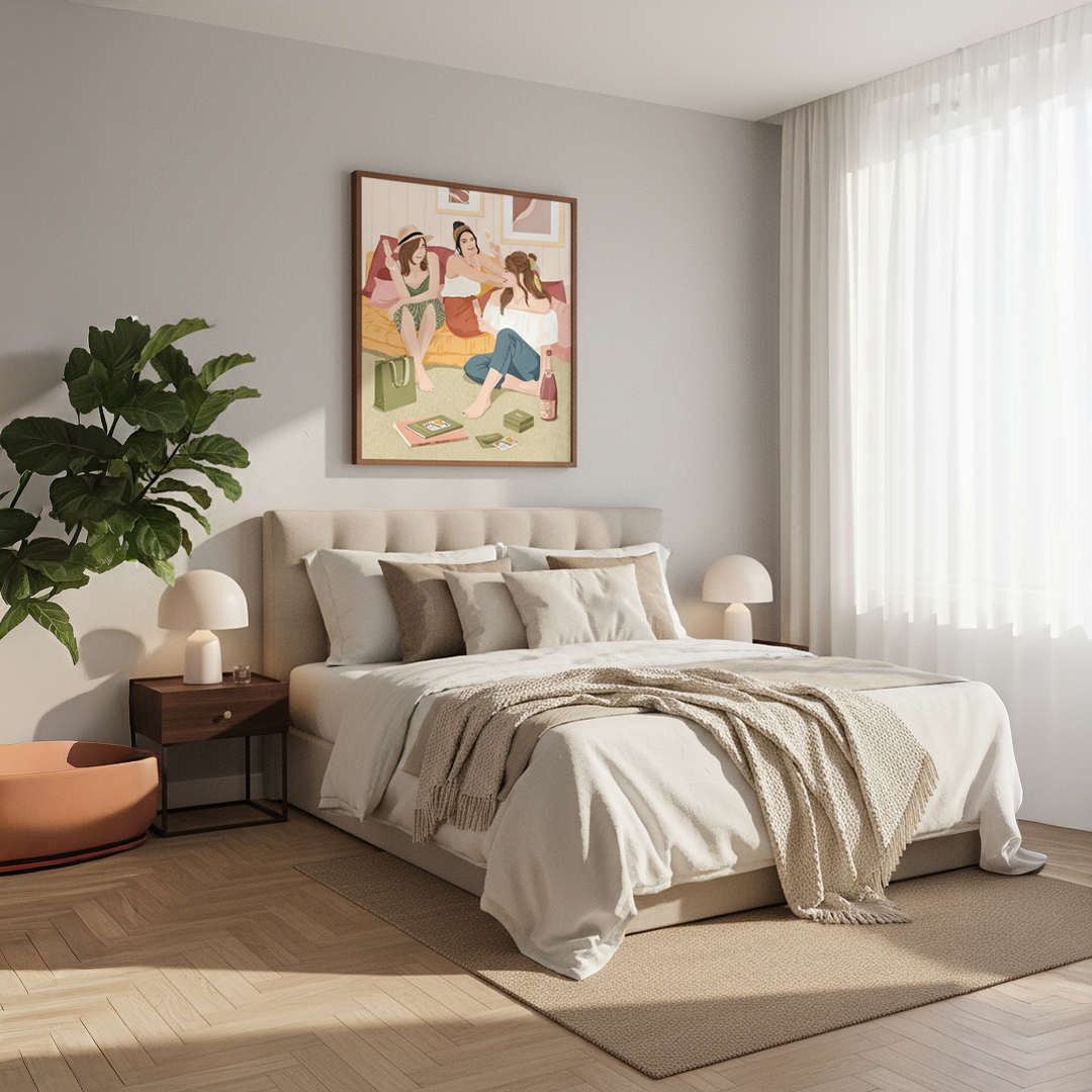 Girls’ Day In Digital Wall Painting