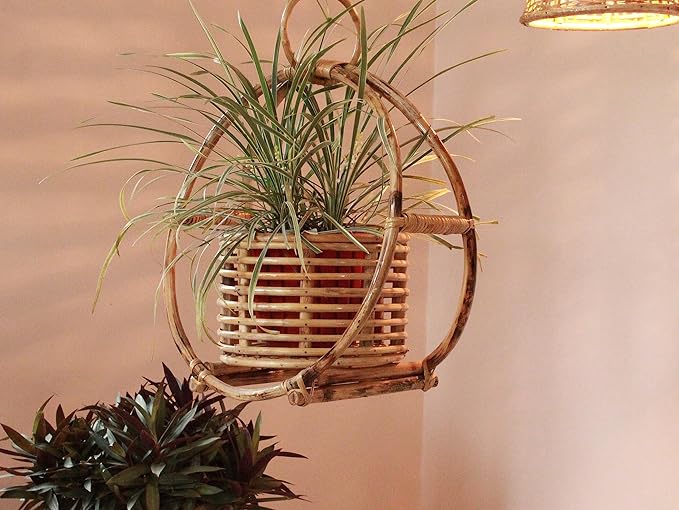 Boho Cane Planter - Bare Boho Living