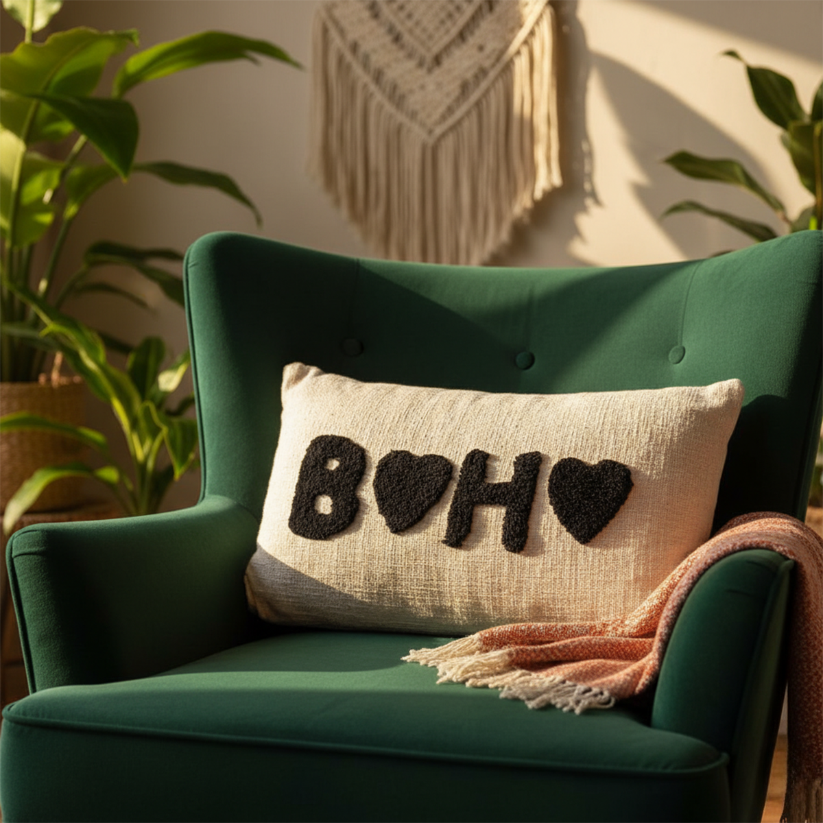 Boheme Heartfelt Lumbar Cushion