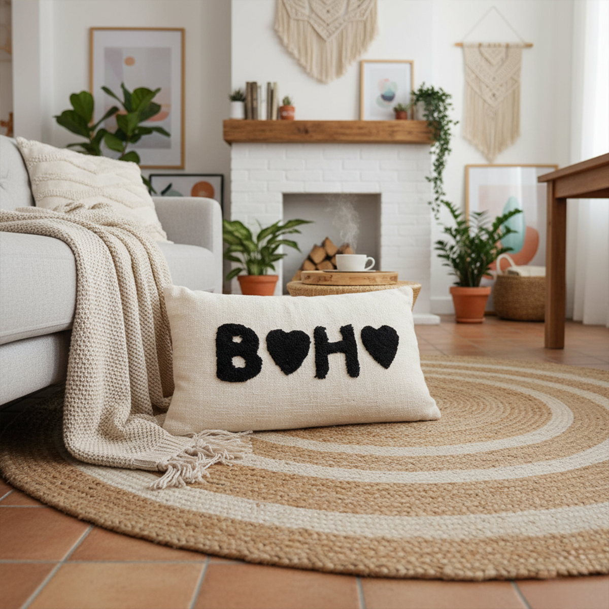 Boheme Heartfelt Lumbar Cushion