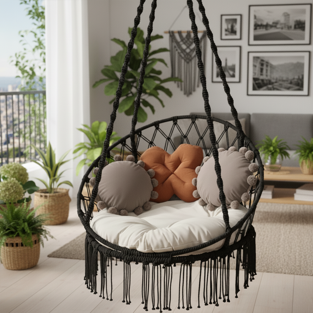 Serene Knot Haven Swing