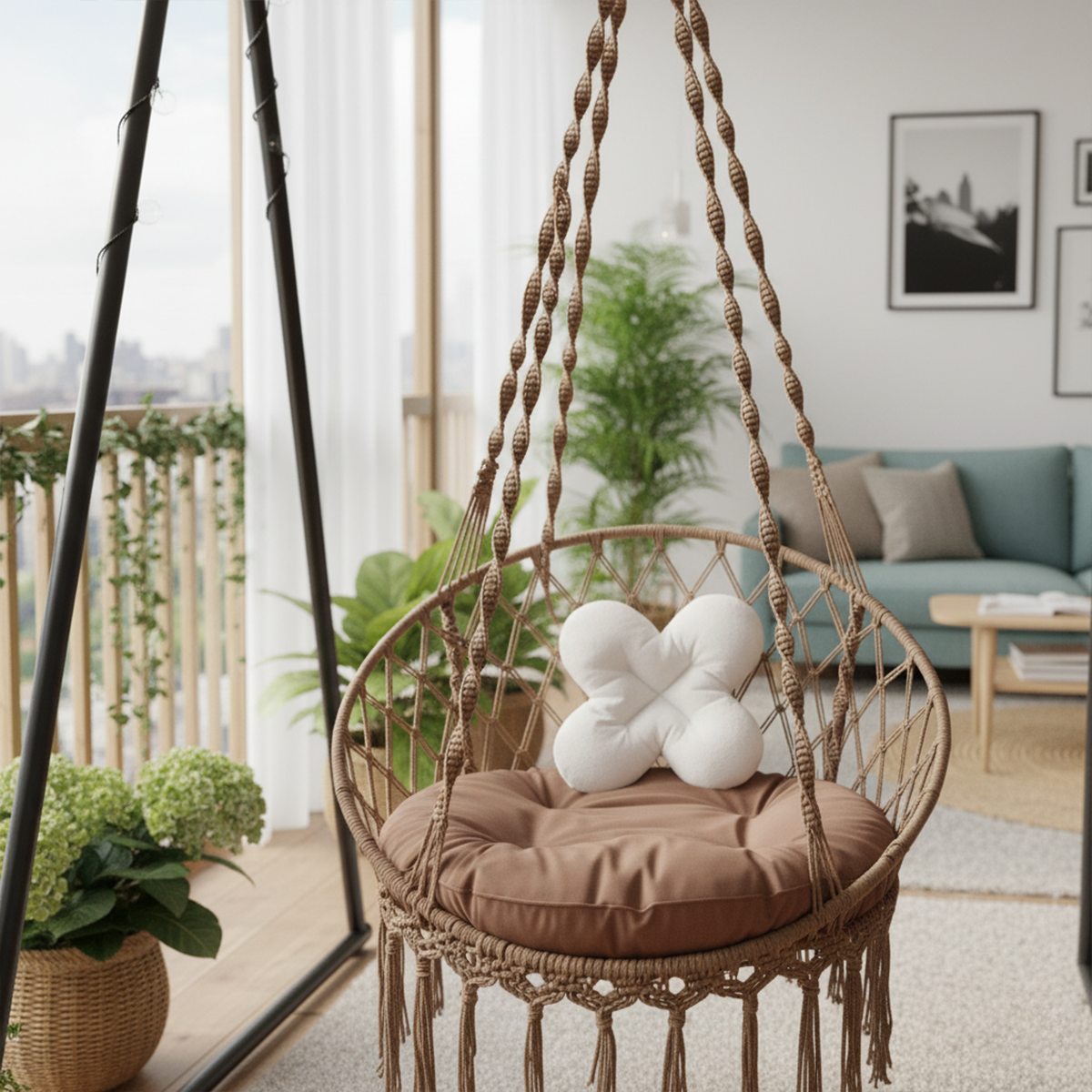 Serene Knot Haven Swing