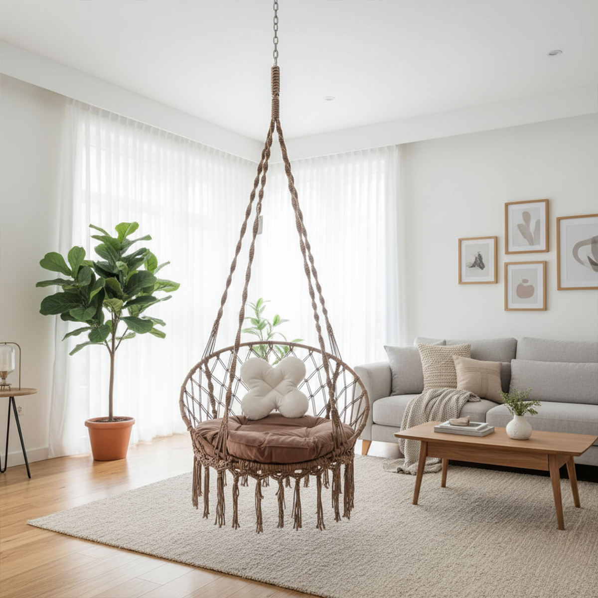 Serene Knot Haven Swing