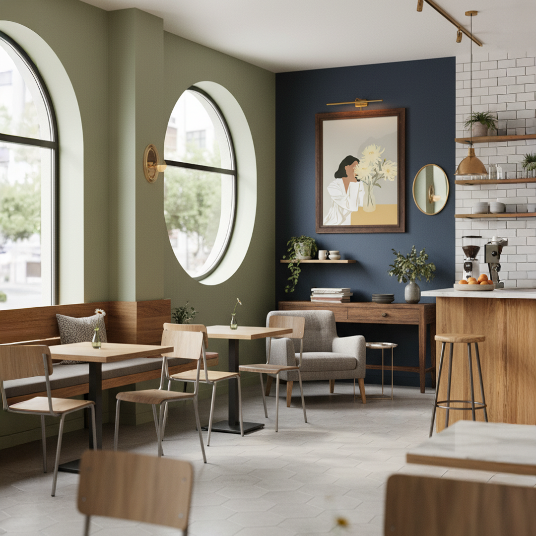 Tranquil Chrysanthemum Digital Wall Painting