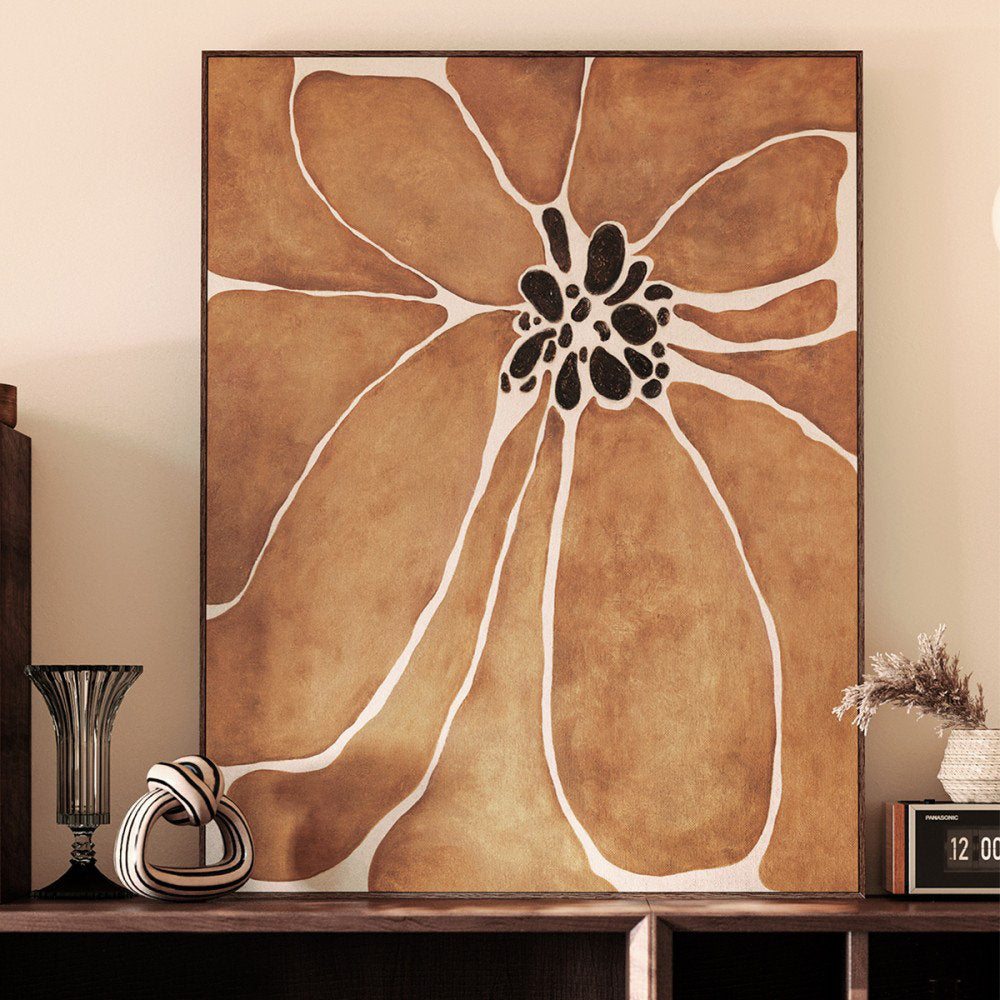 Soleil Beige Digital Wall Painting
