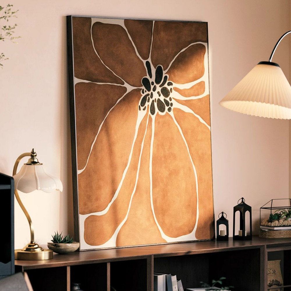 Soleil Beige Digital Wall Painting