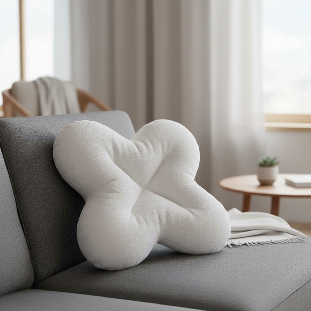 Bloom Sculpted Accent Cushion