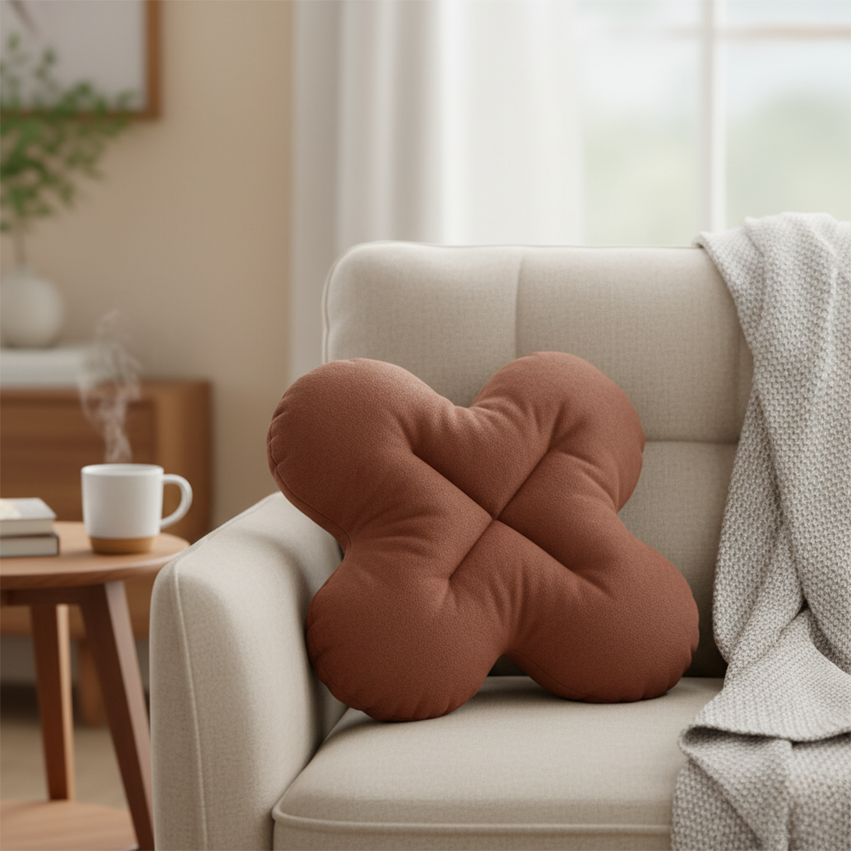 Bloom Sculpted Accent Cushion