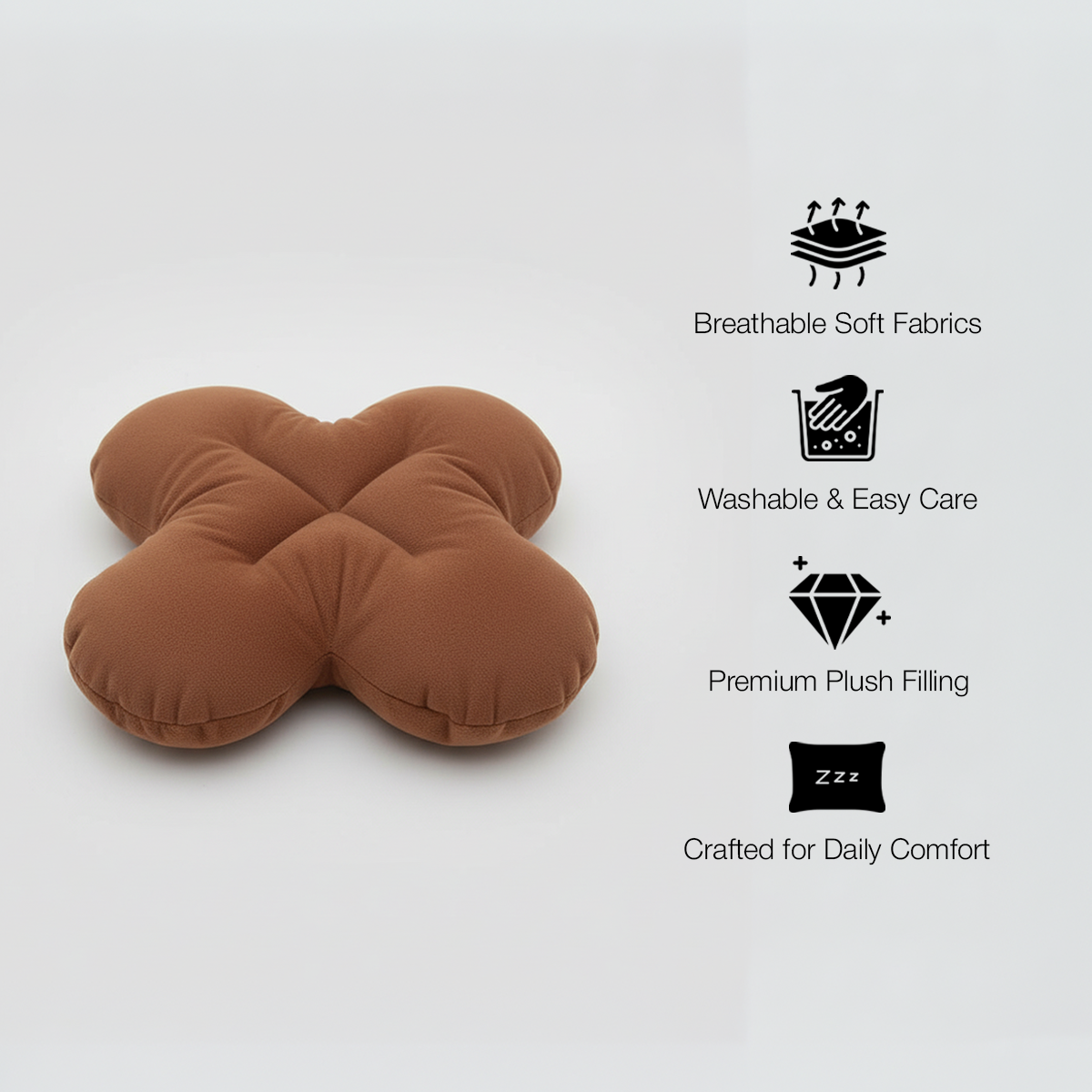 Bloom Sculpted Accent Cushion