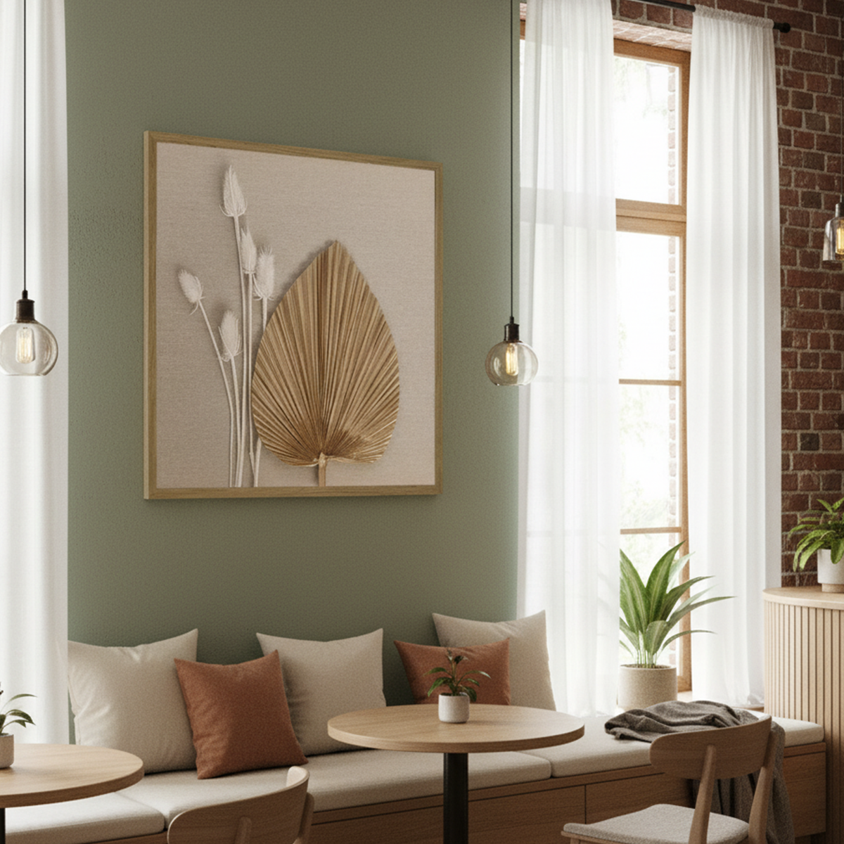 Sahara Whispers Handmade 3D Textured Wall Painting