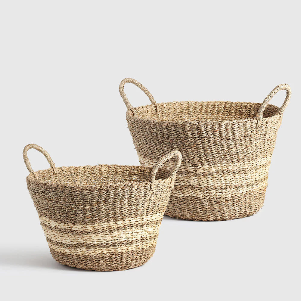 Athena Basket (set of 2) - Bare Boho Living