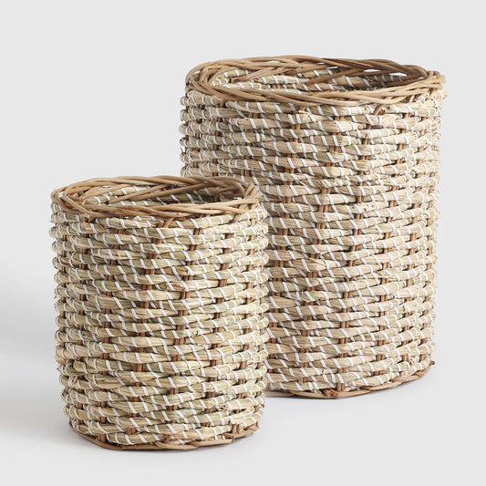 Austin Woven Basket (set of 3) - Bare Boho Living