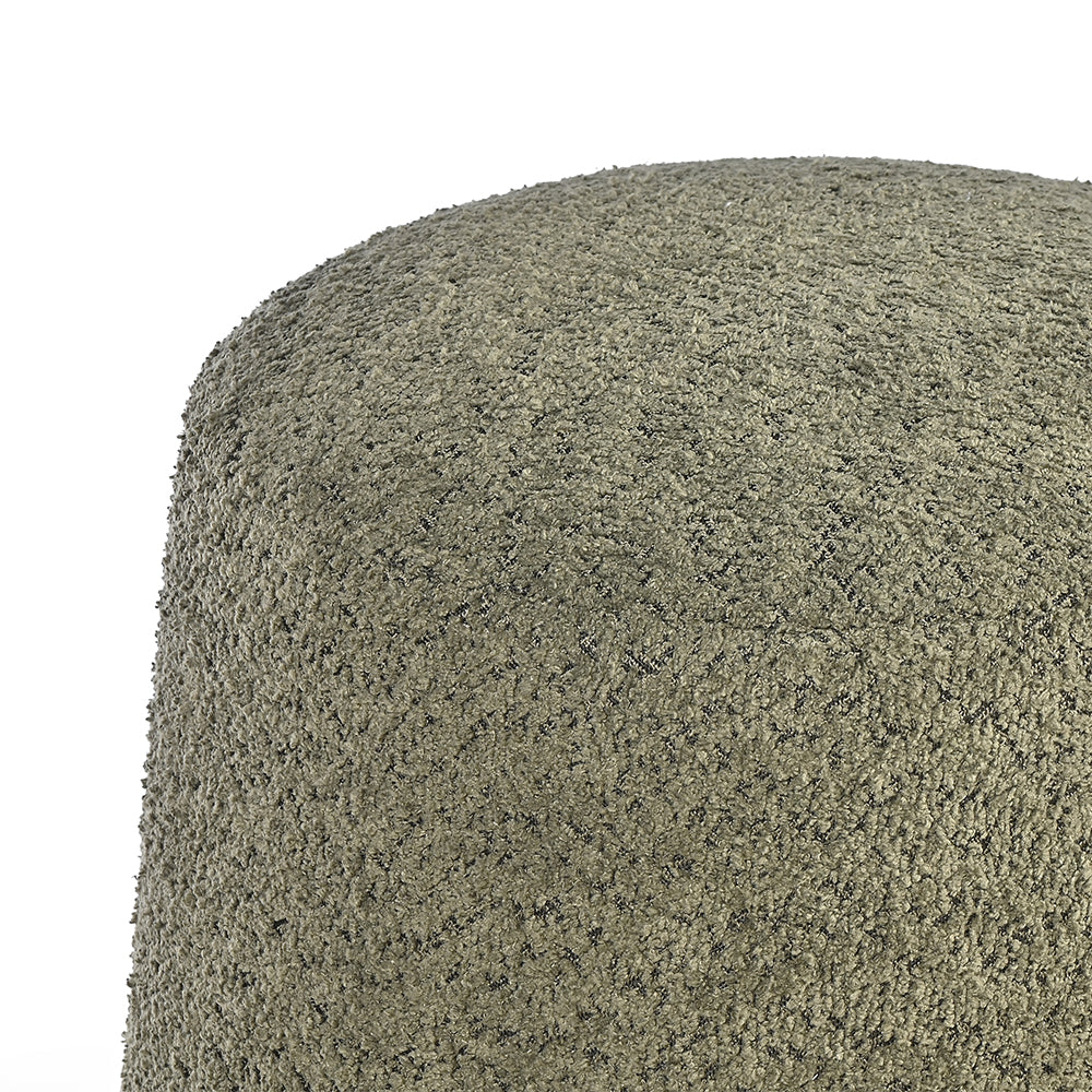 Nestle Bouclé Pouf Stool