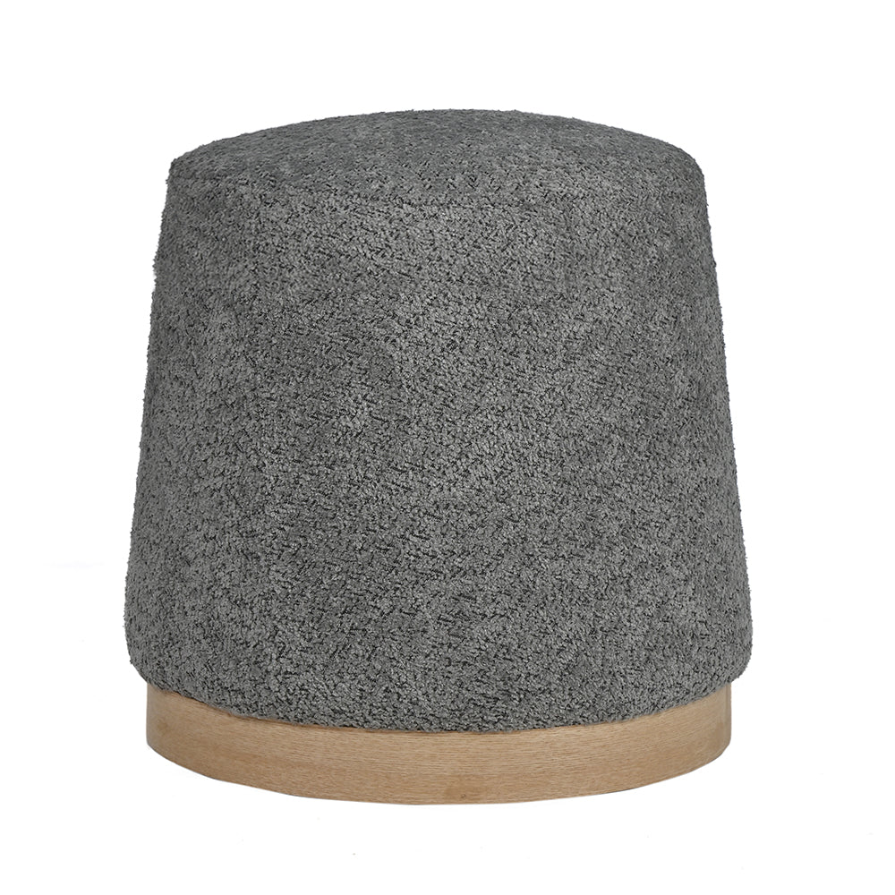 Nestle Bouclé Pouf Stool